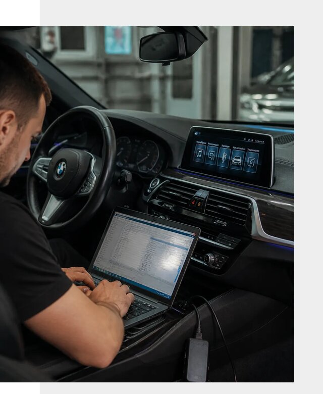 Русификация мультимедиа BMW для авто под ключ в Лиски