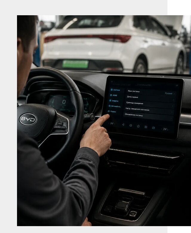 Русификация BYD E2 в Лиски от 16302 р. | ФастМобиль-Лск под ключ