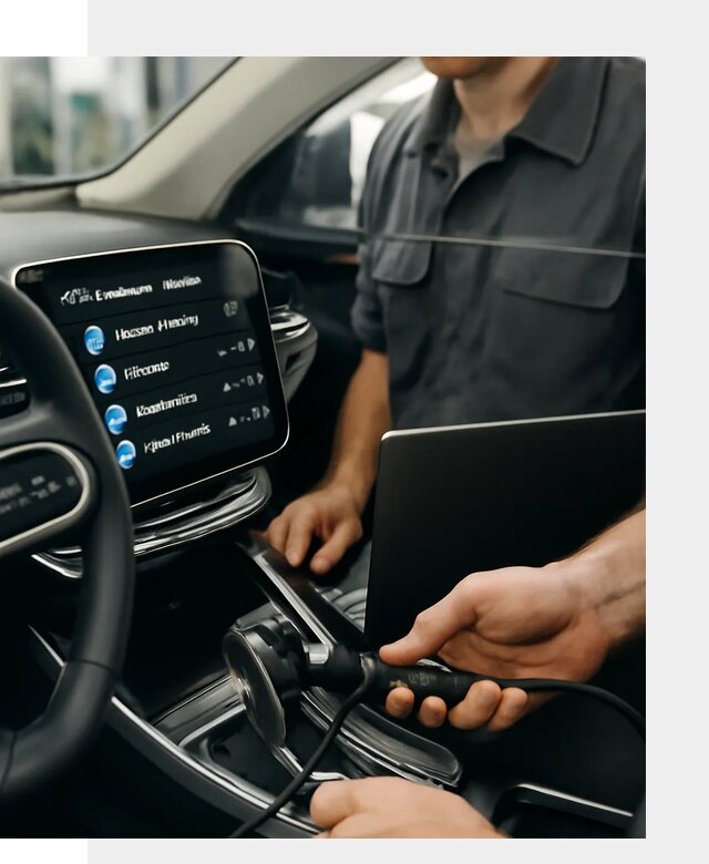Установка приложений Geely для мультимедиа автомобиля в Лиски