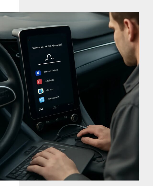 Установка приложений Lynk Co на автомобиль в Лиски