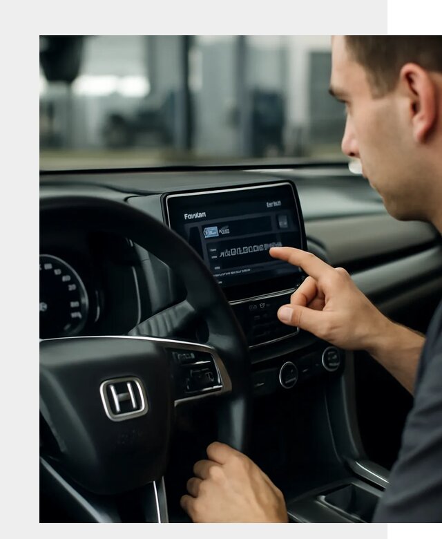 Русификация панели приборов Honda в Лиски по цене 5471 ФастМобиль-Лск