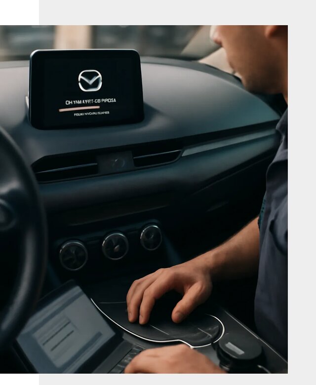 Установка приложений Mazda на мультимедийную систему в Лиски