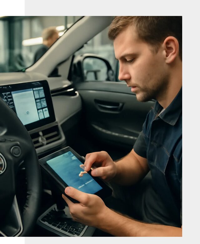 Установка приложений Toyota на мультимедиа в Лиски